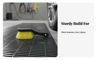 Car Crevice Cleaning Tool Versatile Car Detailing Brush Sturdy Bristles Wheel Cleaning Brush for Professional Cleaners, Men, Garage, Motorcycles