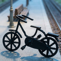 1:87 Bike Model Laser Cut HO Scale Bike Scene Countryside Layout for Modelers, Railway Layouts, Dioramas
