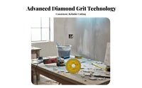 Tile Grout Removal Advanced Brazing Technology Tile Cutter Wear-Resistant Angle Cutting Disc for Tilers, Professionals, Workshops