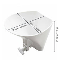 Stand Mixer Flour Funnel Food Grade Universal Mixer Funnel Dishwasher Flour Pouring Spout for Bread Makers, Mixing