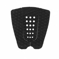 Non-Slip Deck Grip Pad Geometric Pattern EVA Foam Deck Grip Strong Backing Surfboard Tail Pad Water Resistant