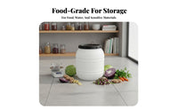 Food Grade Plastic Barrel Airtight Closure Food Grade Water Barrel Closure Ed Storage Drum with Lid Withstand Ant