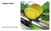 Easy Installation Electronic Bike Alert Compact Design Electric Cycle Bell for Commuters, Adults, City Commuting, Road Biking, Trail Riding