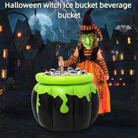Halloween Inflatable Witch Ice Bucket
