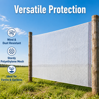 Dark Green Garden Netting, 820cm x 500m Polyethylene Mesh Garden Netting for Garden Protection, Fruit Tree & Vegetable Beds