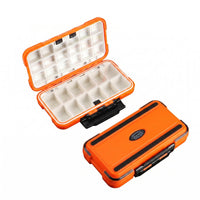 Fishing Accessory Box Transparent Lids Double Sided Tackle Box Plastic Storage Organizer Sturdy Divider Case Clear
