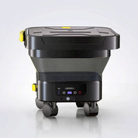 Wheeled Portable Car Washer with Wheels IPX5 Waterproof Car Wash Machine with Water Tank Compact Pressure Washer with Tank Mini for Driveway