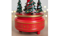 Christmas Tree Rotating Ornament musical box Gift Rotating Ornament musical box Collectible