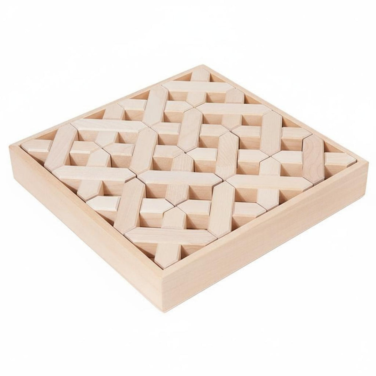 Wooden Blocks Building Cubes Stacking game for Preschoolers, Young Children, Daycare