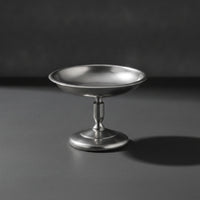 Dessert Cup with Pedestal Footed Metal Sweet Dish Retro-Style Dishware for Caterers, Home Entertaining, Afternoon Tea