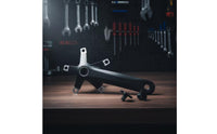 Left and Right Crank Arm Aluminium Alloy Hollow Crank Arm High Strength Cycle Part for Cyclists