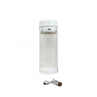 ABS Badminton Shuttlecock Steamer Clear Body Portable Shuttlecock Humidifier Compact Badminton Tube Cap Humidifier Lightweight