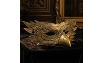 Eagle Mask Sculpted Bird Mask with Beak Molded Rigid for Partygoers, Masquerade, Halloween