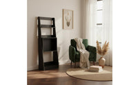 Slim Profile Vintage Design Shelving Unit Multifunctional Multi-Tier Storage Unit Sturdy Construction Freestanding Bookshelf Easy Assembly for Bedroom