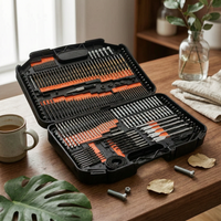 246 Pieces Boring Tool Set Comprehensive Kit Versatile for Carpentry, Construction, Repair Work