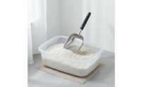 Thickened Aluminum Litter Scoop Sturdy Deep Feline Litter Scoop Easy to Pet Hygiene Supply Non-Stick