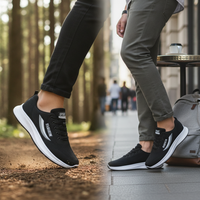 Men's Non-Slip Running Shoes with Soft Wear-Resistant Sole for Autumn/Winter
