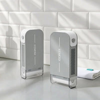 Ventilated Soap Box with Brush Modern Soap Dish with Brush Sturdy Sink Organizer Rinse-Friendly for Shower
