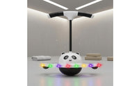 Handlebar Jumping Balance Toy Wide Platform Creature Face Bouncing Toy Wheel-Like Supports Handle Balance Ball Hand Pump for Children