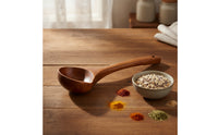 Wooden Soup Ladle Wood Soup Ladle Deep Bowl Spoons for Home Cooks, Chefs, Kitchen, Restaurant