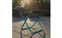 Long-Lasting 600D Oxford Material Aluminum Folding Stool Foldable Portable Fishing Stool Collapsible Design for Campers, Hikers, BBQ, Travel