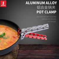 Outdoor Camping Pot Clip Aluminum Alloy Anti-scald Non-slip Pan Clip