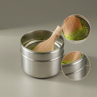 Matcha Jar with Sieve Fine Mesh Matcha Sifter Compact for Kitchen Countertop