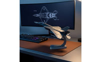 Fighter Jet Model Alloy Model with Stand Detachable Toy for Collectors History Buffs