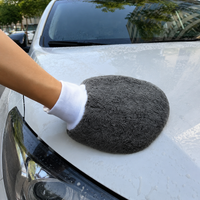 9 Piece Car Cleaning Kit, Microfibre Car Detailing Kit with Wash Mitt, Wheel Brush & Cleaning Sponge, Car Washing Products for Enthusiasts