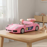 Electric Car Expedition Toy With Music and Sounds Vehicle and Game Console No Blue Light Simulated Driving Toy for Kids, Young Children