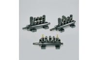 Tire Changer Valve Multi-Port Pneumatic Valve with Mounting Feet Metal Compact for Technicians, Workshop, Repair Bay
