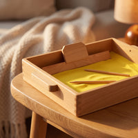 Sand Letter Tracing Tray Educational Sand Writing Tray Learning Toy for Young Children, Kids, Kindergarten