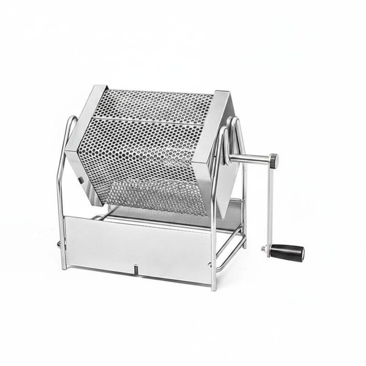 Hand Crank Coffee Roaster Easy to Use Manual Coffee Roaster Even Heating Kitchen Appliance for Indoor