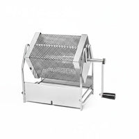 Hand Crank Coffee Roaster Easy to Use Manual Coffee Roaster Even Heating Kitchen Appliance for Indoor