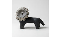 Lion Ornament Vintage Style Lion Statue Resin Craftsmanship Abstract Animal Sculpture