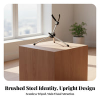 Portable Saxophone Stand | Adjustable Upper Cradle, Padded touch Points, Sax Stand with Storage Bag, for Stage