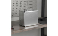 Multi-Functional Aluminum Equipment Case Portable Design Audio Device Carrying Case Shockproof-Resistant for DJs, Studio, Travel