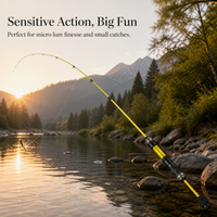 Zhan Ying Xiaolinglong Fuji UL Carbon Lure Fishing Rod for Micro Lures
