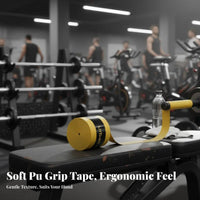 Sweat-Absorbent Gym apparatus Overgrasp aid Universal Fit Non-Slip Tool grasp aid adaptable Handle Wrap stick-on for Weightlifters, Athletes, Strength Training, exercise, Sports Activities, Outdoor
