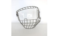 Wire Cage Face Guard Impact Resistant Helmet Cage Visor Combo Breathable Design Sports Gear for Adults