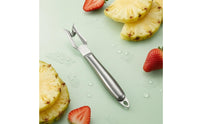 Long Handled Pineapple Eye Remover Hanging Hole V-Shape Pineapple Cutter Stainless Steel