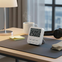 Digital Study Timer Vibration Notification Silent Countdown Clock Kickstand