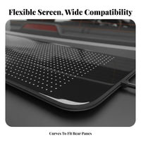 Car Rear Window LED Display GIF Animation Support Flexible Car LED Screen High-Brightness Bright Lights App Controlled Scrolling Sign