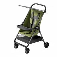 High View Lightweight Travel Stroller Detachable Sun Canopy Infant Stroller Reclining Seat for Toddlers