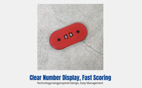 2-Digit Life Counter Three-Dimensional Printed Manual Score Counter Small Design Portable for Hobbyists