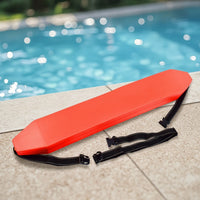 Sturdy Rescue Buoy with Strap Adjustable Swimming Rescue Can Lightweight Swim Buoy Non-Inflatable for Swimmers