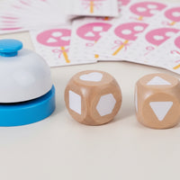 Wooden Matching Game Natural Wood Toy Problem-Solving for Preschoolers