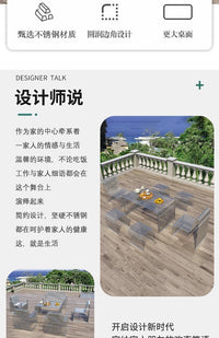 铁艺不锈钢奶茶店咖啡店家庭室内户外多用途沙发桌椅现代简约风
