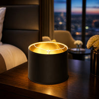 Foldable Lamp Shade Replacement Textile Lamp Shade Small Lampshade for Hotels