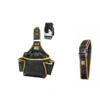 Tool Pouch with Belt Sturdy Waist Tool Bag Adjustable for Construction Sites
